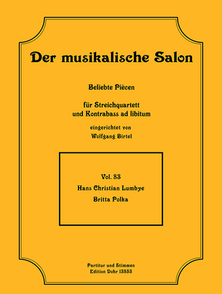 Book cover for Britta Polka (für Streichquartett)