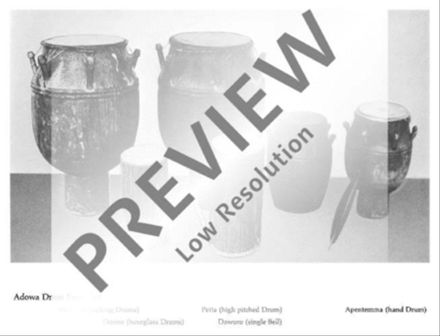 African Songs and Rhythms for Children Voice scores gallery preview page 12