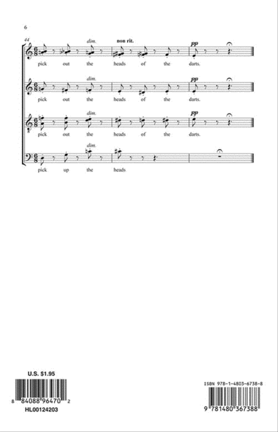 Why Was Cupid a Boy? Why Was Cupid a Boy? 4-Part scores gallery preview page 2