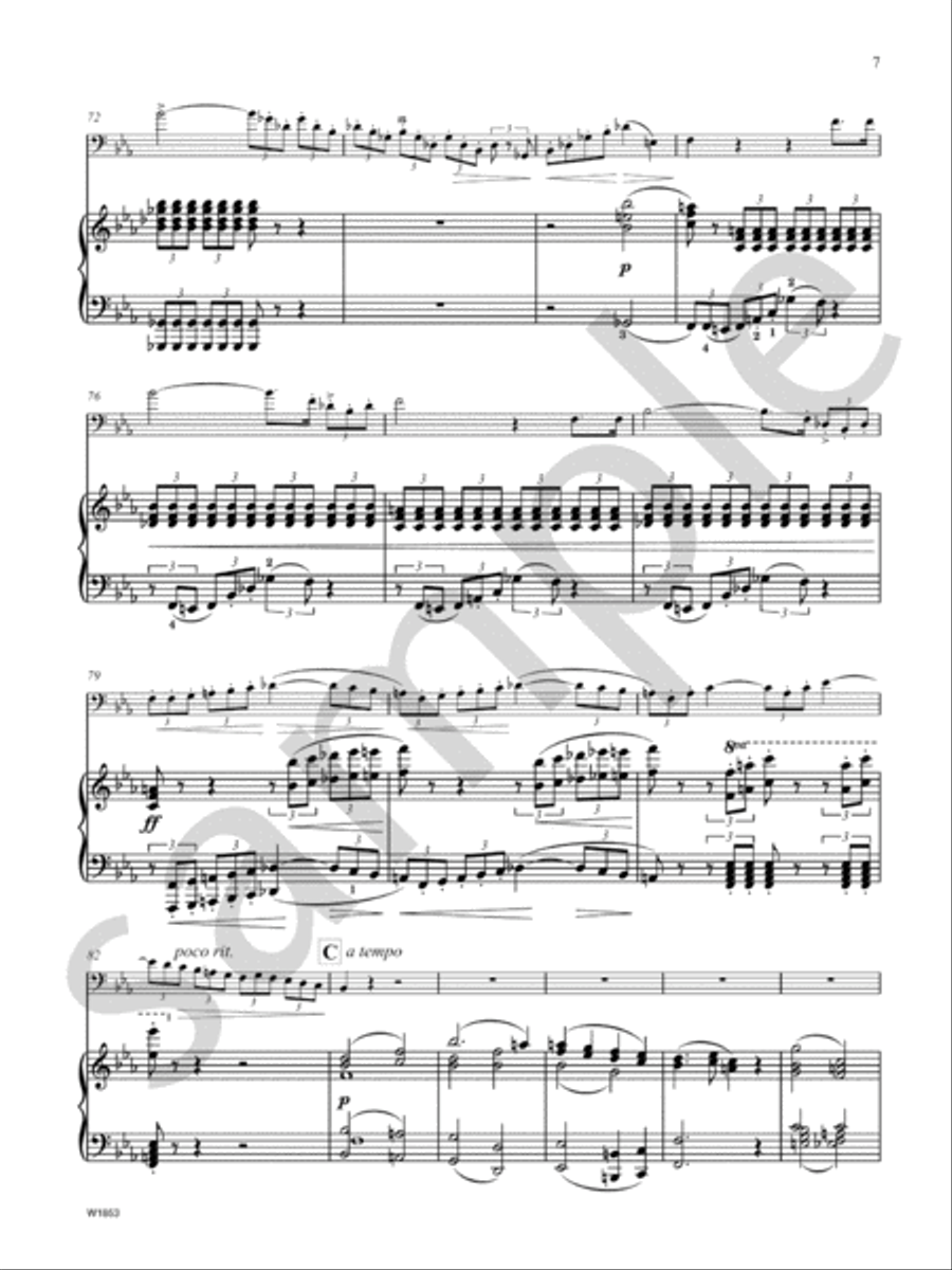 Concertino, Op. 4 Piano Accompaniment scores gallery preview page 7