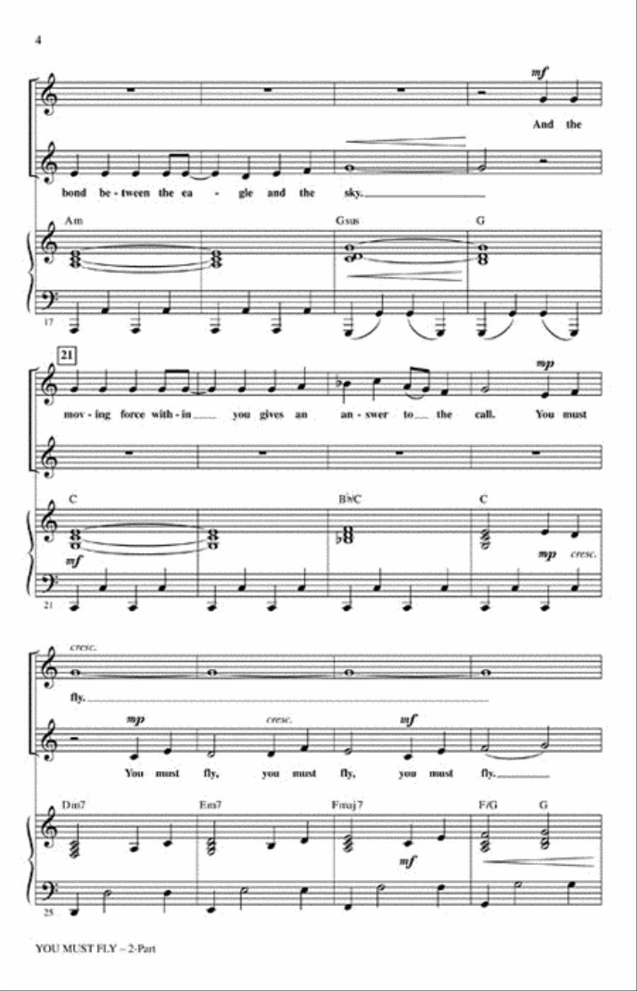 You Must Fly You Must Fly 2-Part scores gallery preview page 3