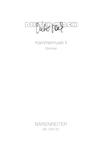 Kammermusik II