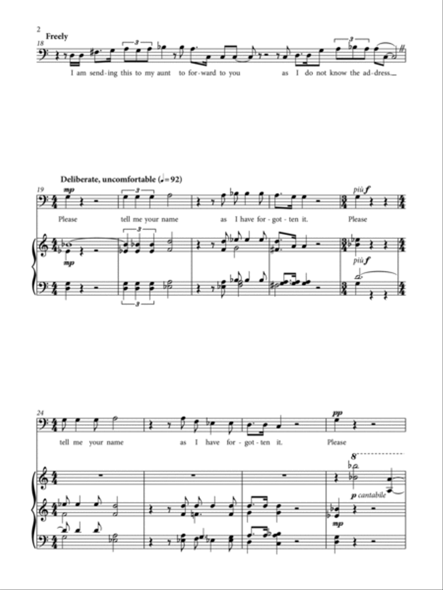 The Last Letter Voice scores gallery preview page 2