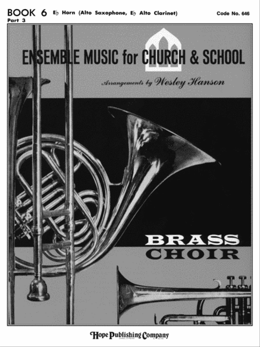 Ensemble Music for Church and School Horn scores gallery preview page 1