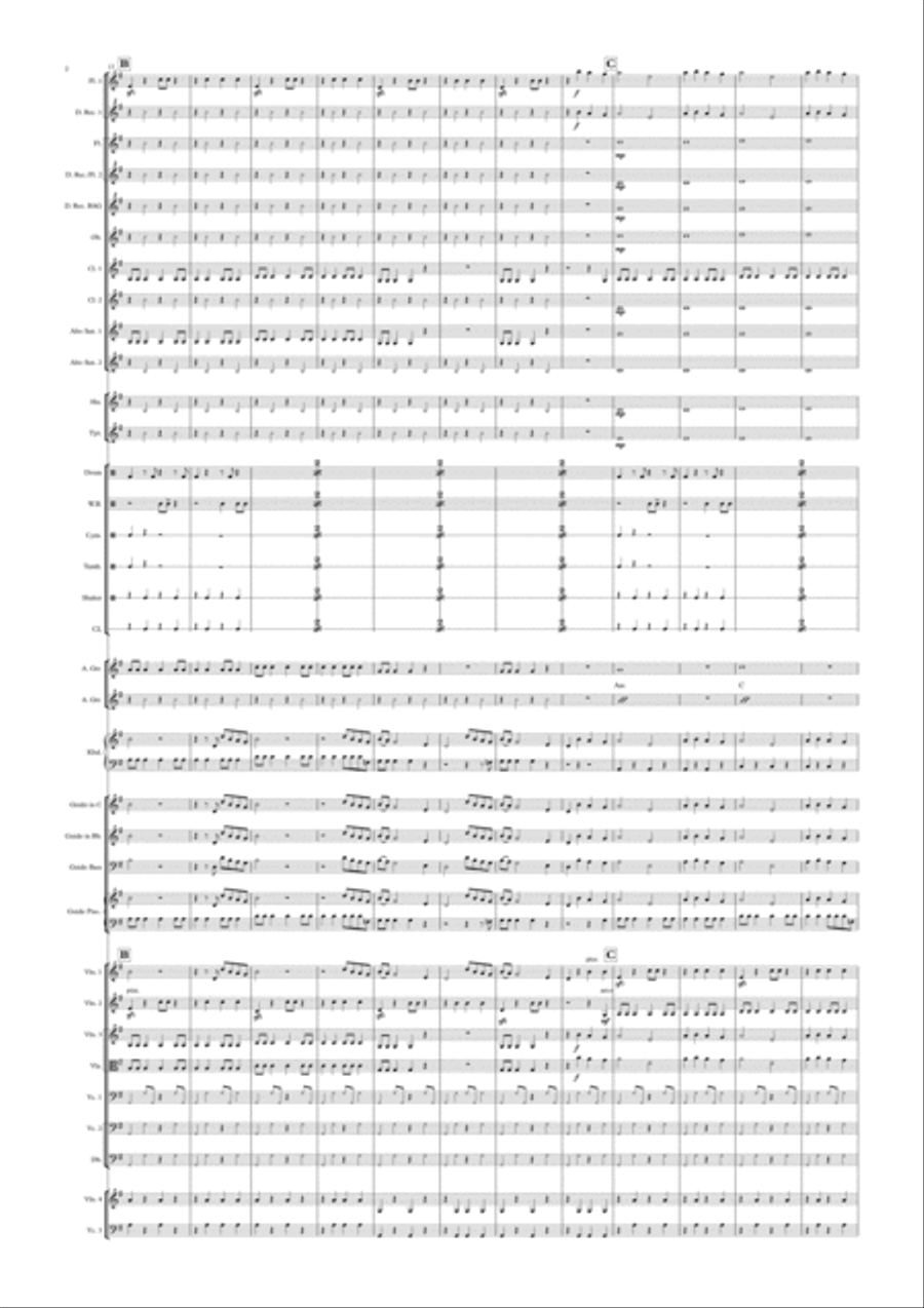 Shake It Off Full Orchestra scores gallery preview page 4
