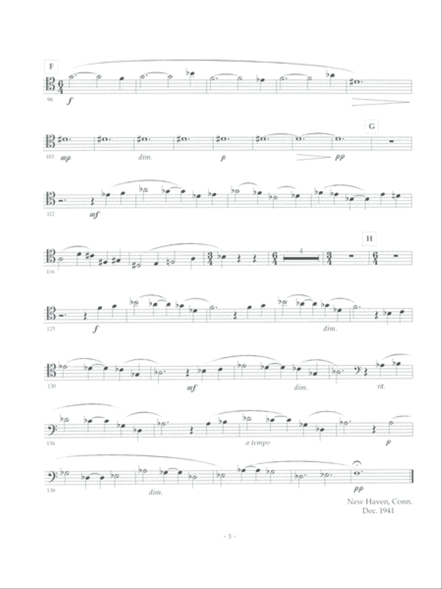 Sonata Bassoon Solo scores gallery preview page 19