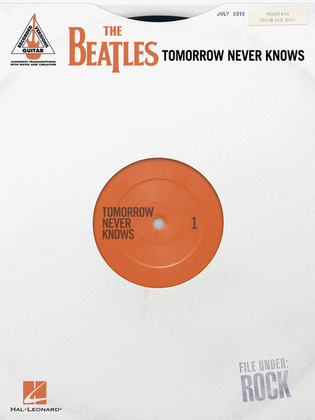 Book cover for The Beatles - Tomorrow Never Knows