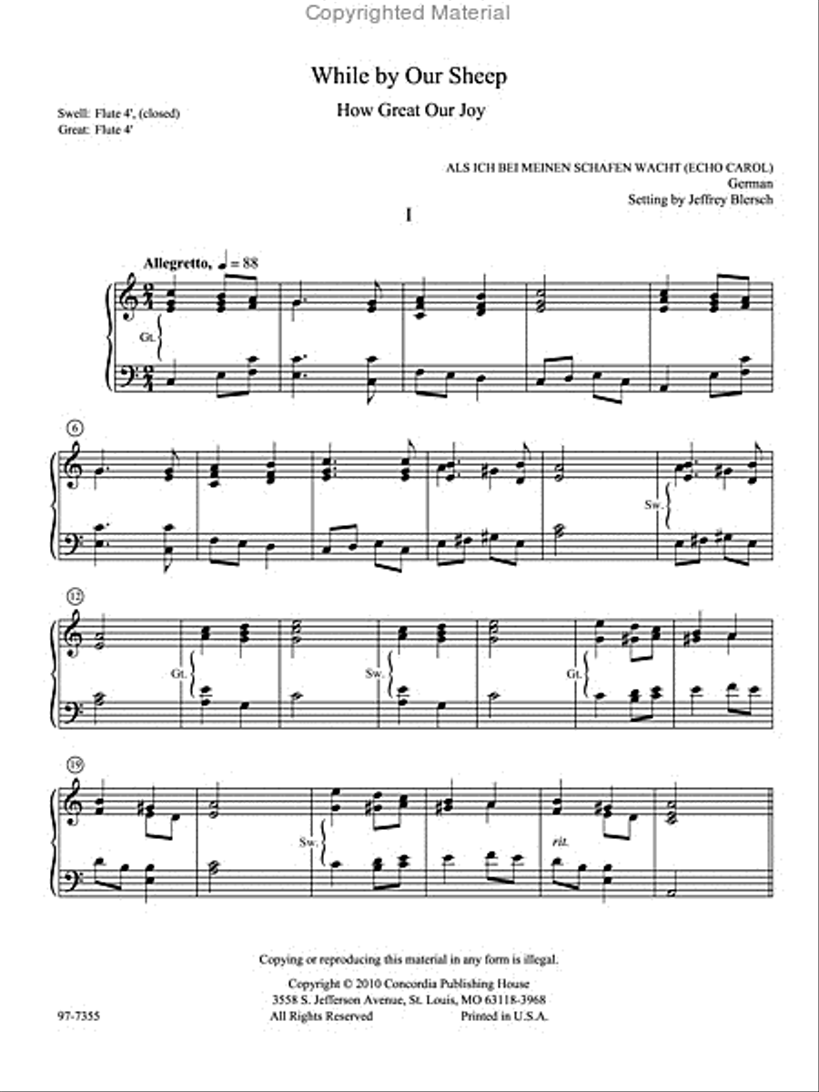 On Christmas Night: Eight Carols for Organ On Christmas Night: Eight Carols for Organ Organ Solo scores gallery preview page 2