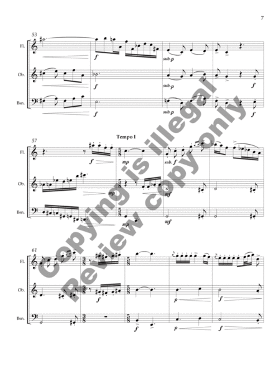 Impromptu Bassoon scores gallery preview page 5