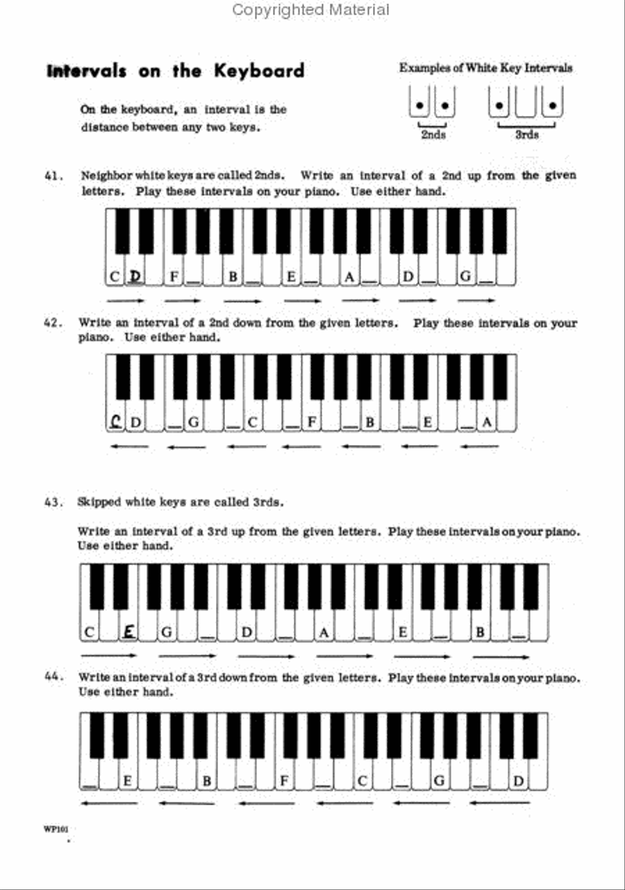 Traditional Primer Theory and Technic Lessons Piano Method scores gallery preview page 2