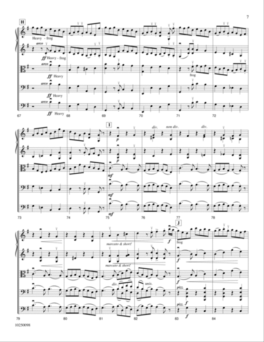 Molly on the Shore Orchestra scores gallery preview page 6