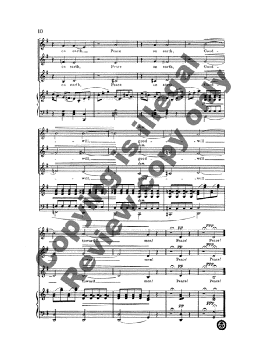 Glory to God in the Highest SSA scores gallery preview page 8