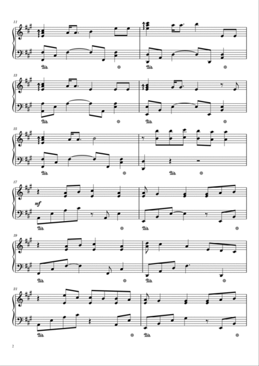 Celebrity Piano Solo scores gallery preview page 2