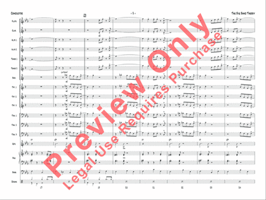 The Big Band Theory Jazz Ensemble scores gallery preview page 4