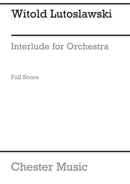 Interlude For Orchestra