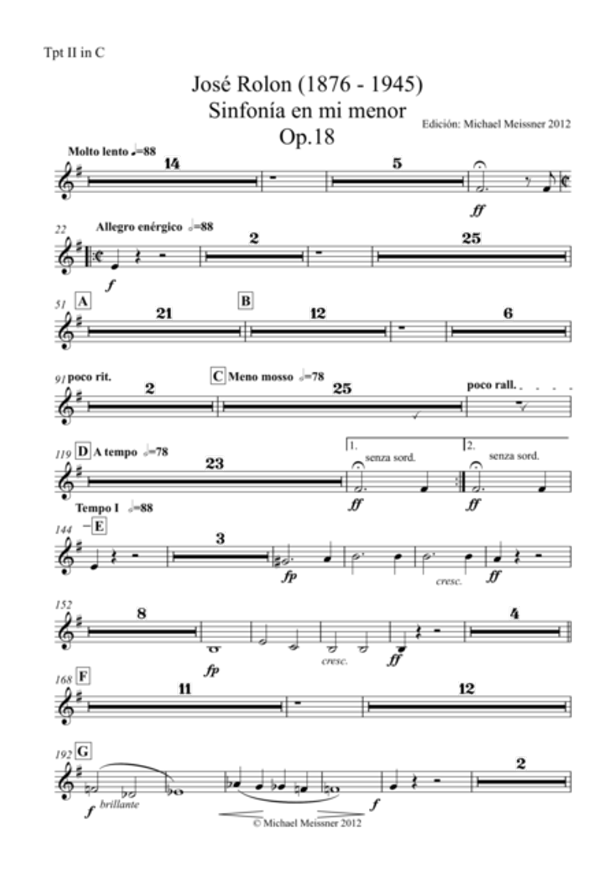 Sinfonia op. 18