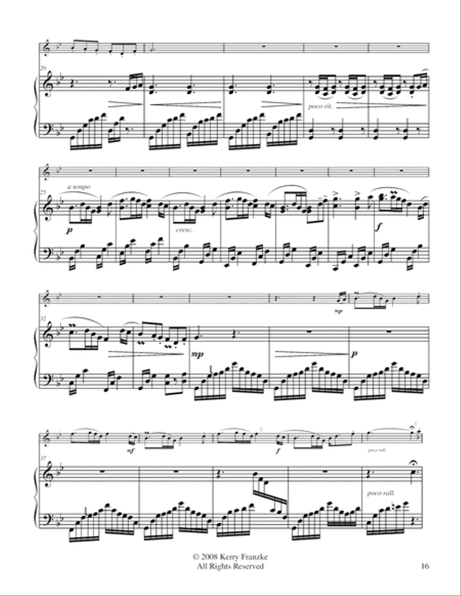 The Bend Of The River Small Ensemble scores gallery preview page 2