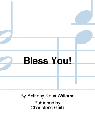 Book cover for Bless You! (Accompaniment Track)