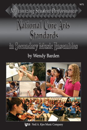 Book cover for Maximizing Student Performance: National Core Arts Standards in Secondary Music Ensembles