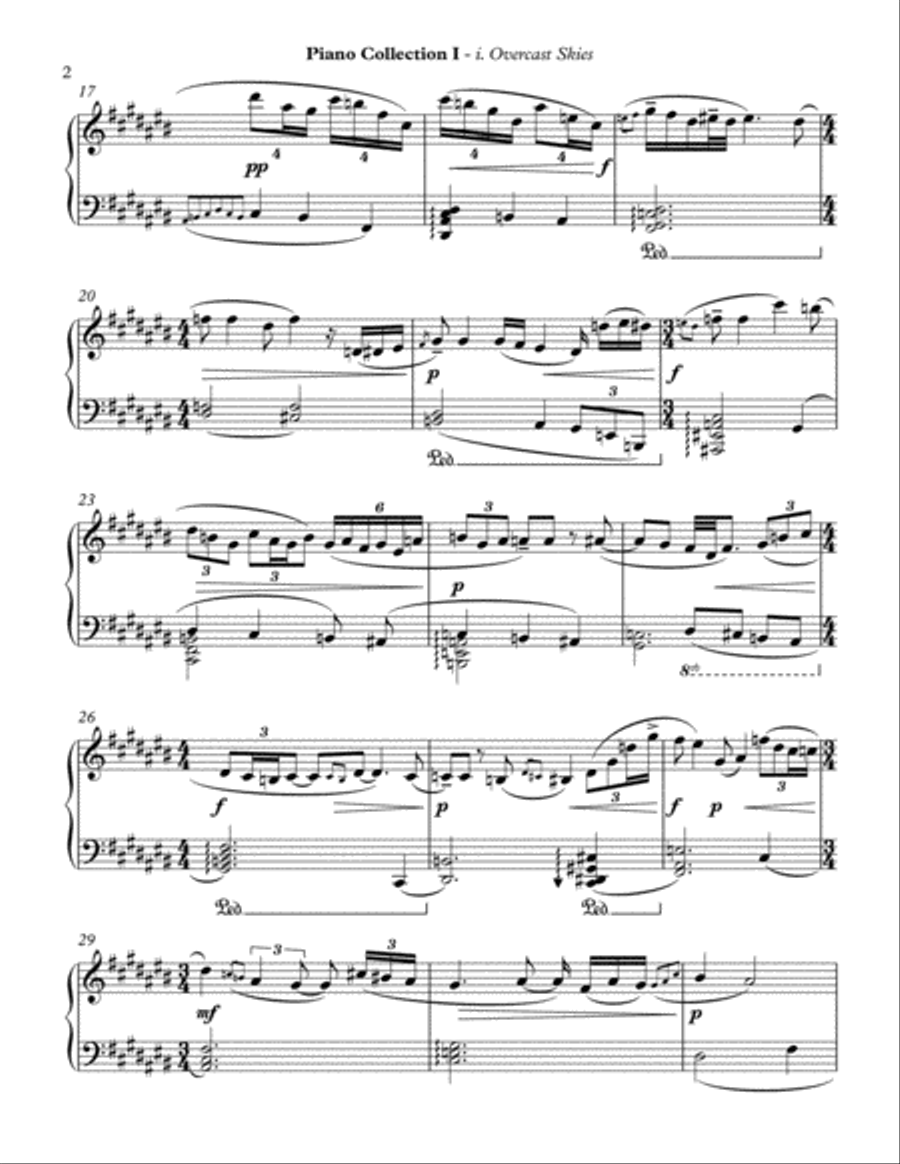 Piano Collection 1 Piano Solo scores gallery preview page 2