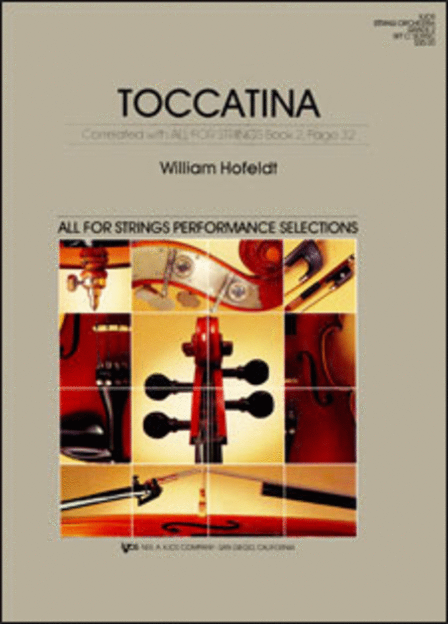 Toccatina - Score String Orchestra scores gallery preview page 1