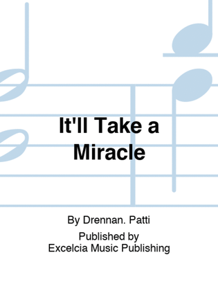Book cover for It'll Take a Miracle