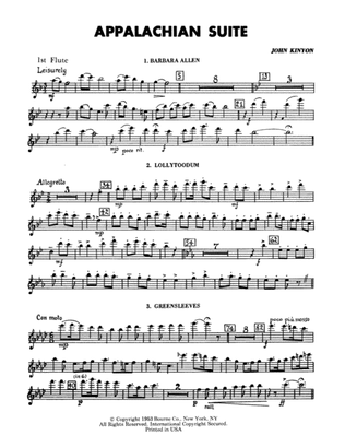 Appalachian Suite - 1st Flute