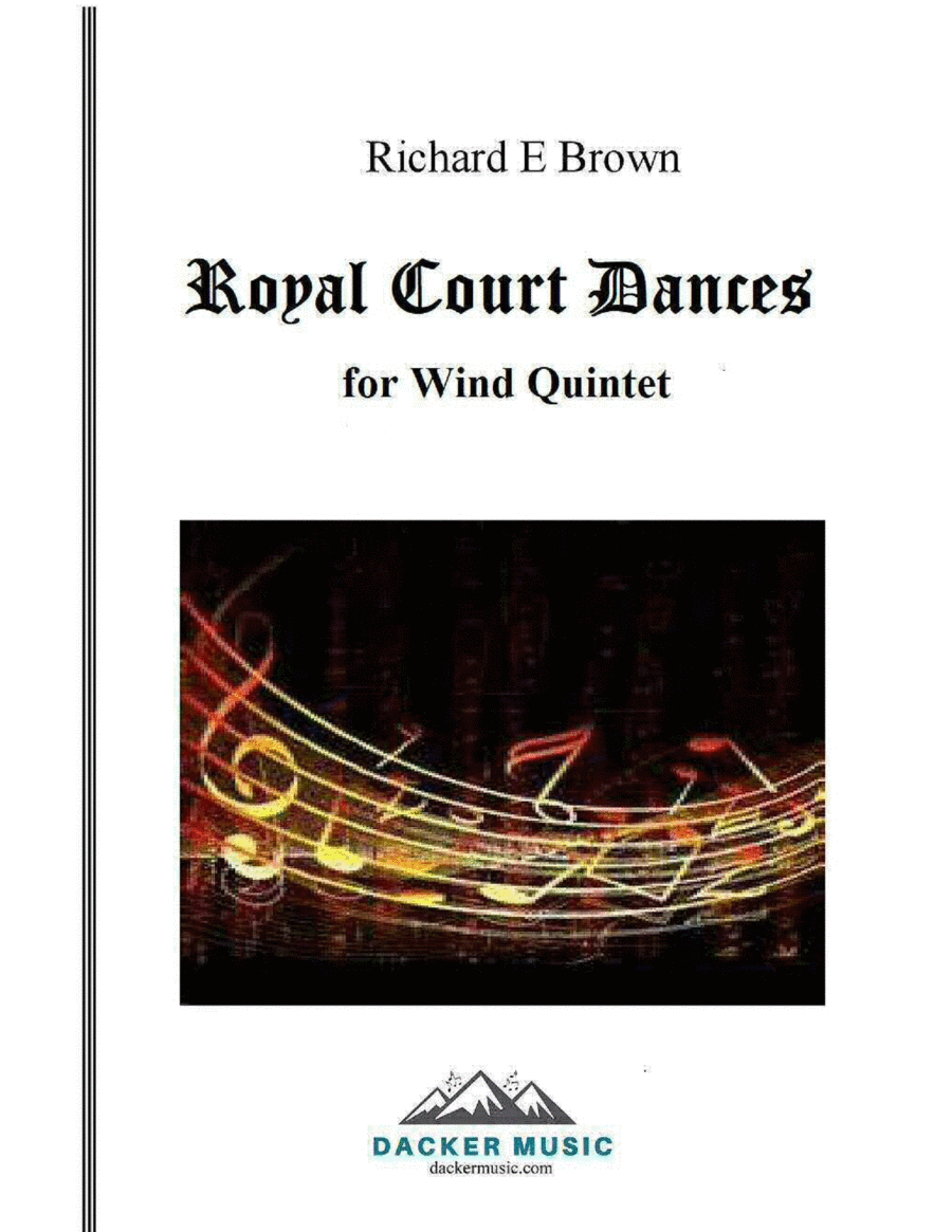 Royal Court Dances - Wind Quintet Woodwind Quintet scores gallery preview page 1