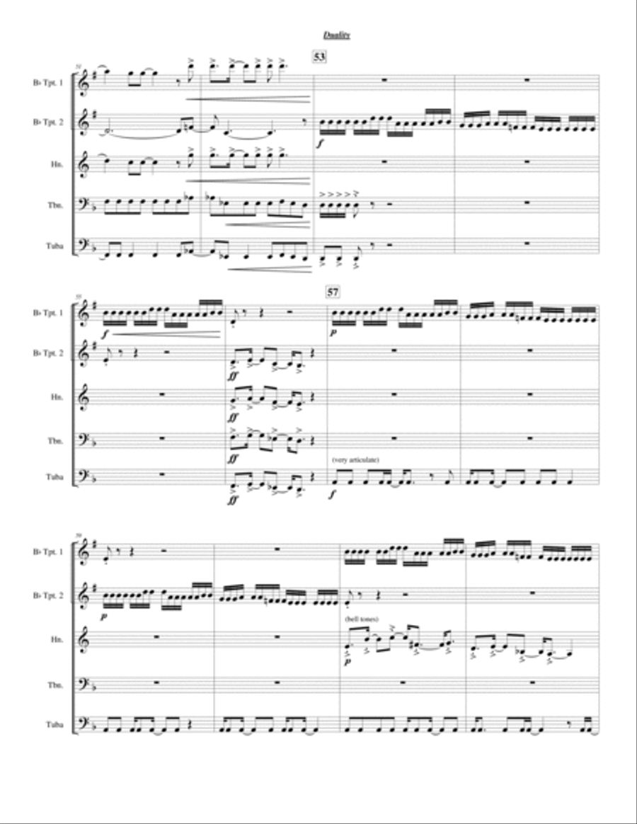 Duality Chamber Music scores gallery preview page 5