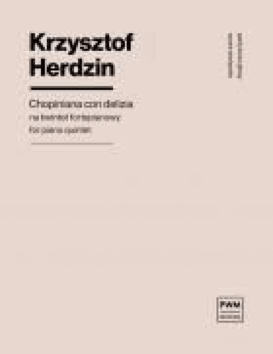 Chopiniana con delizia Chopiniana con delizia Piano Quintet scores gallery preview page 1