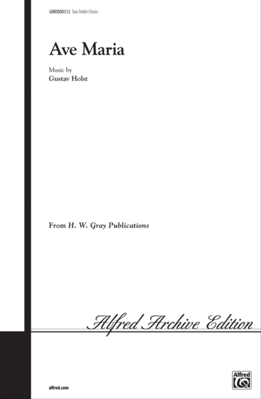 Ave Maria Women's Choir scores gallery preview page 1