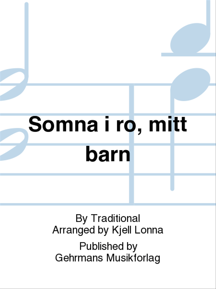 Somna i ro, mitt barn Divisi scores gallery preview page 1