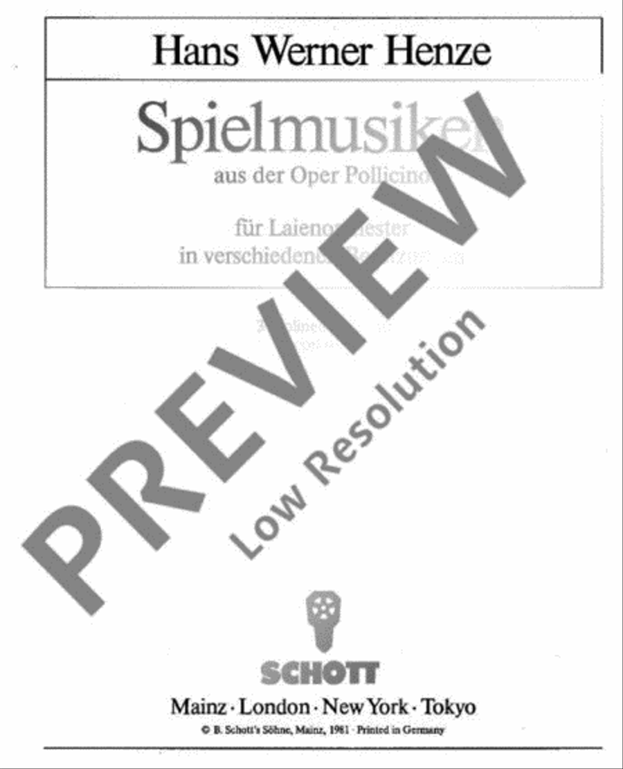 Pollicino Spielmusiken Pollicino Spielmusiken Violin scores gallery preview page 2