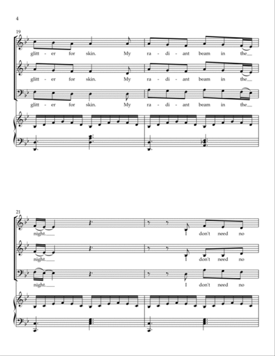 Golden Hour 3-Part scores gallery preview page 4