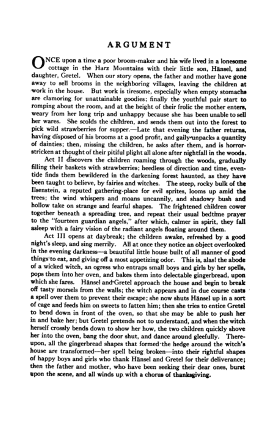 Hansel and Gretel Hansel and Gretel Voice scores gallery preview page 4