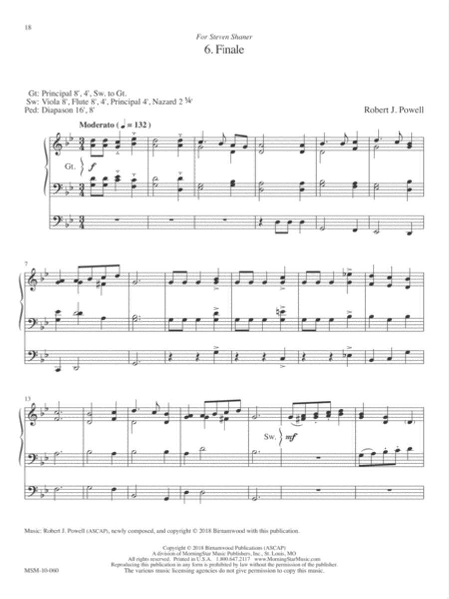 Finale Organ scores gallery preview page 1
