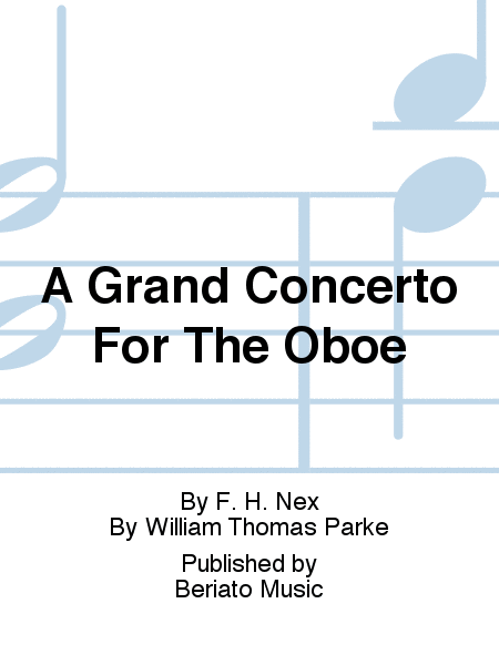 A Grand Concerto For The Oboe