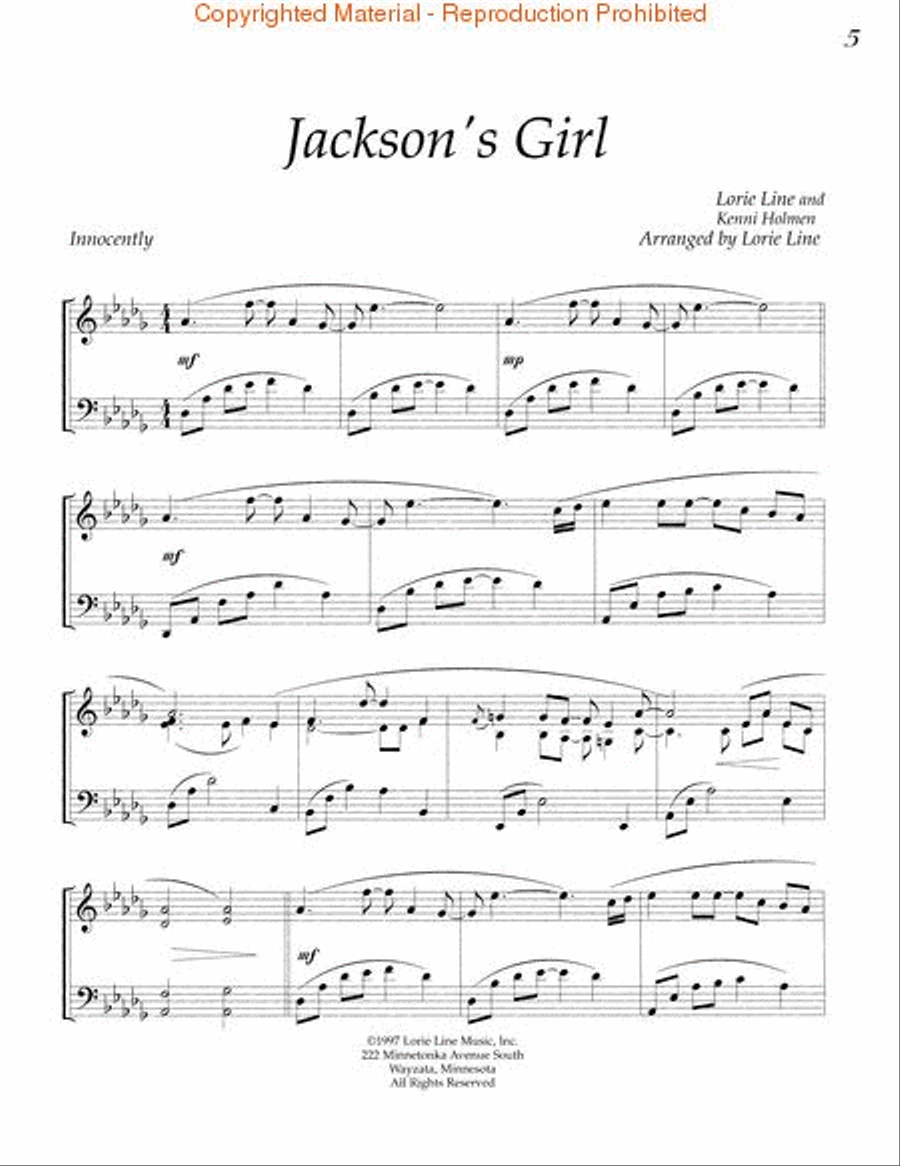 Lorie Line – Open House Piano Solo scores gallery preview page 2