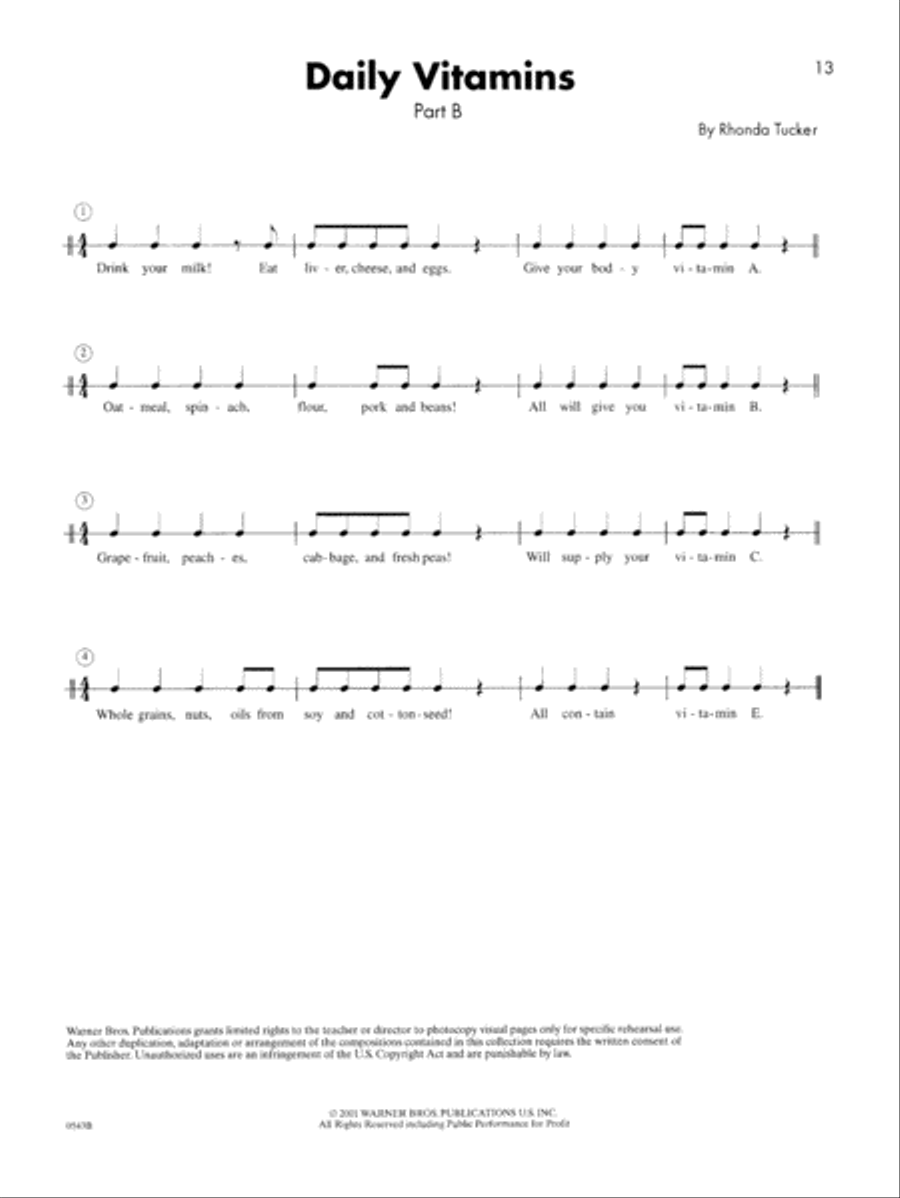 Words to Play By Words to Play By Percussion scores gallery preview page 7