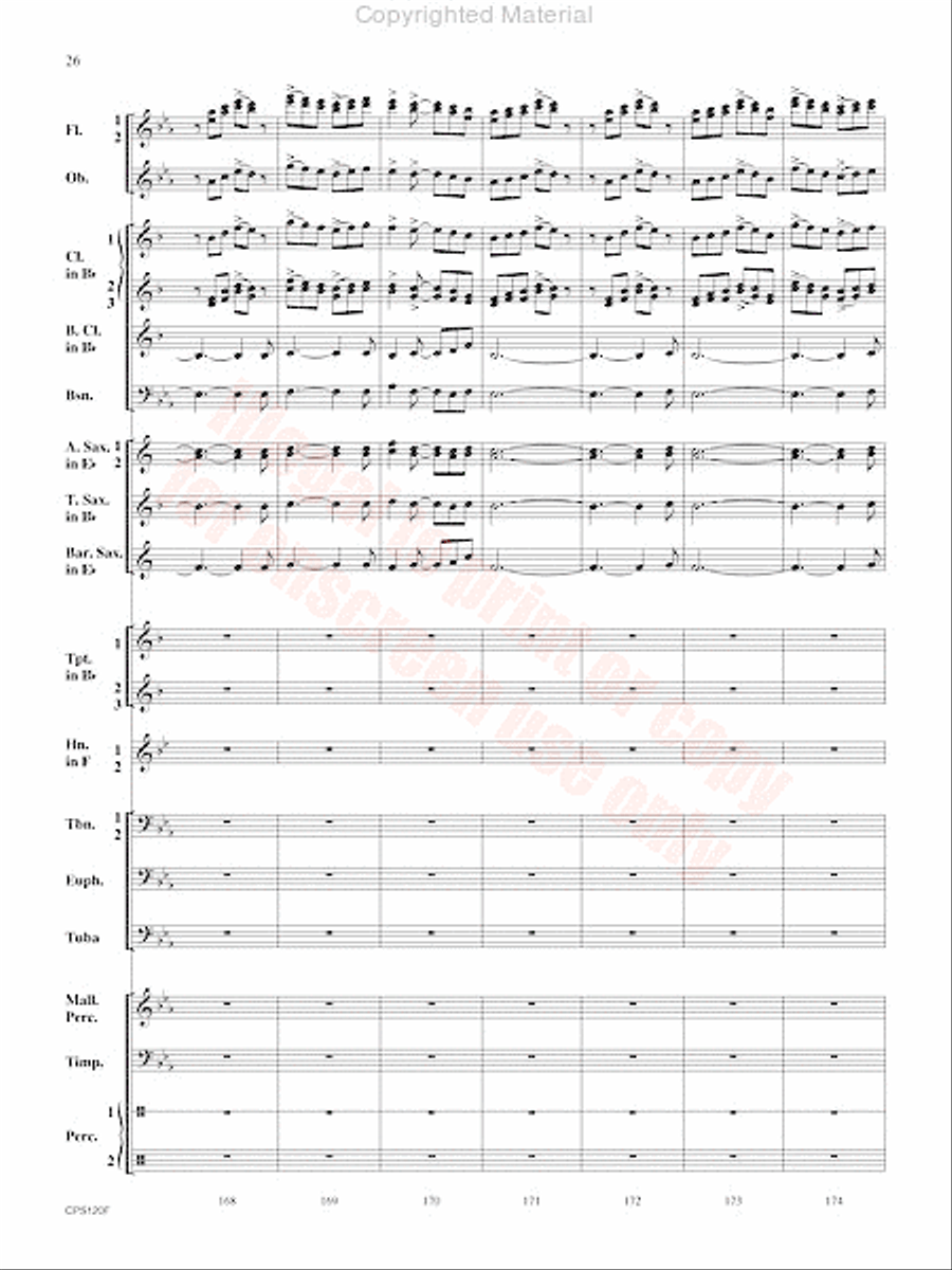 Instinct Concert Band scores gallery preview page 27