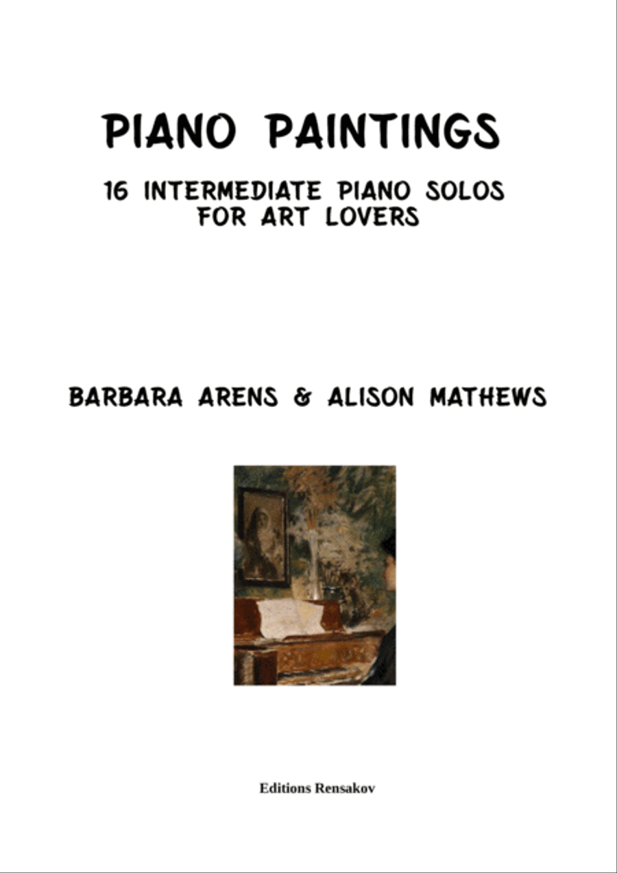 Piano Paintings - 16 Intermediate Piano Solos for Art Lovers Piano Solo scores gallery preview page 2