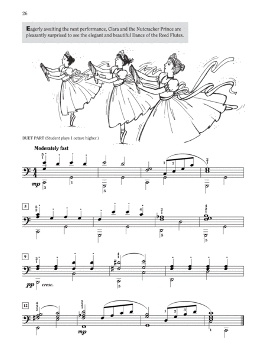 The Nutcracker Activity Book, Book 1 Easy Piano scores gallery preview page 2