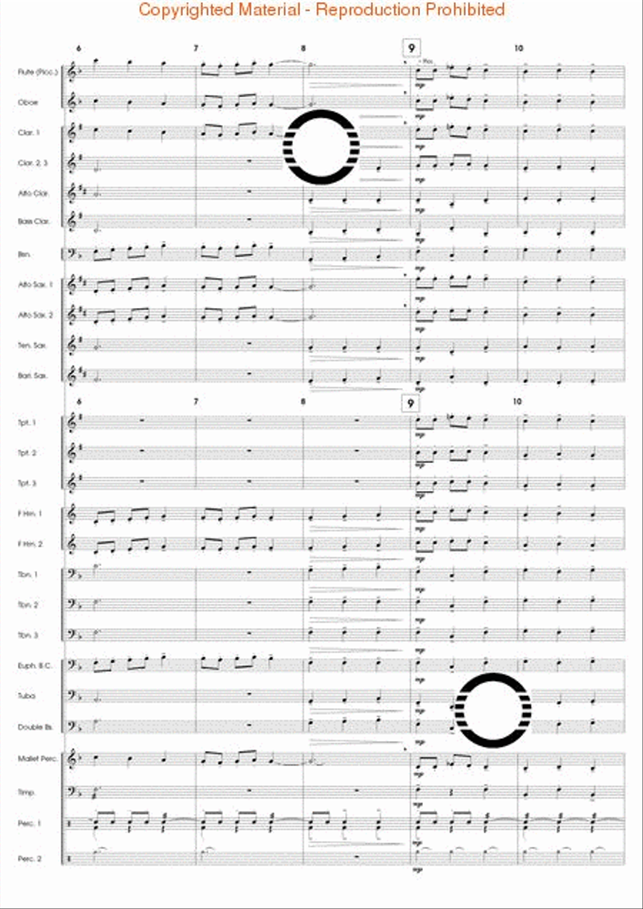 Articulation Studies Concert Band scores gallery preview page 14