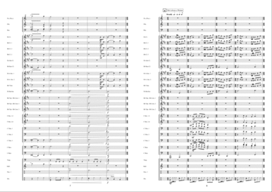 The Billy Joel Songbook Fanfare Band scores gallery preview page 5