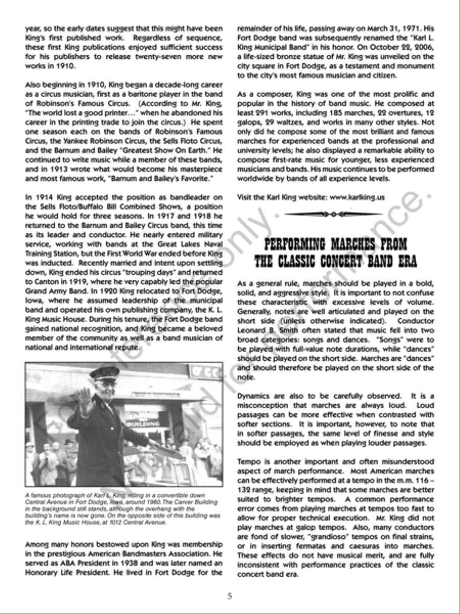 Auld Lang Syne Concert Band scores gallery preview page 6
