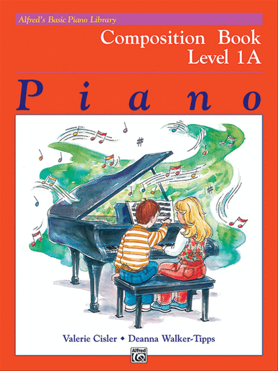 Alfred's Basic Piano Course Composition Book, Level 1A Piano Method scores gallery preview page 1