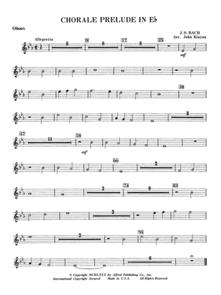 Chorale Prelude in E-Flat: Oboe