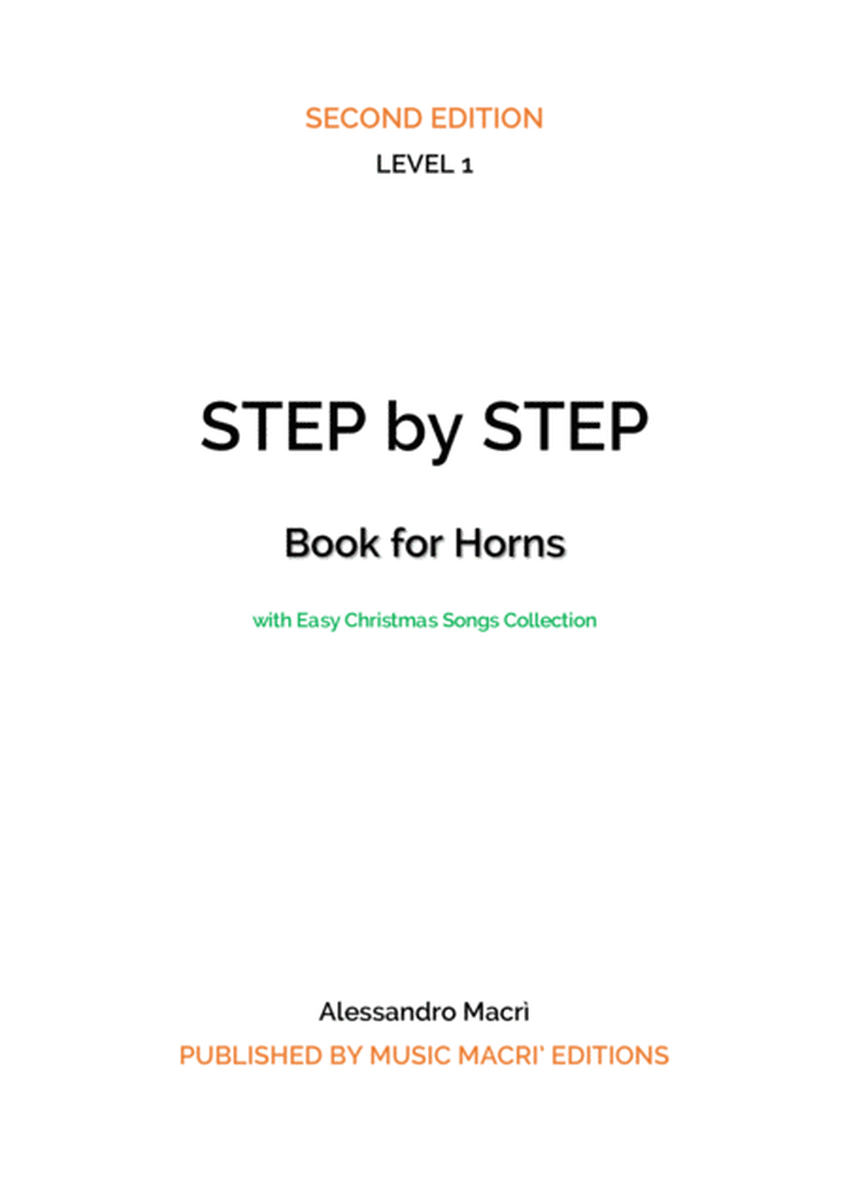 STEP by STEP Book for Horns Level 1