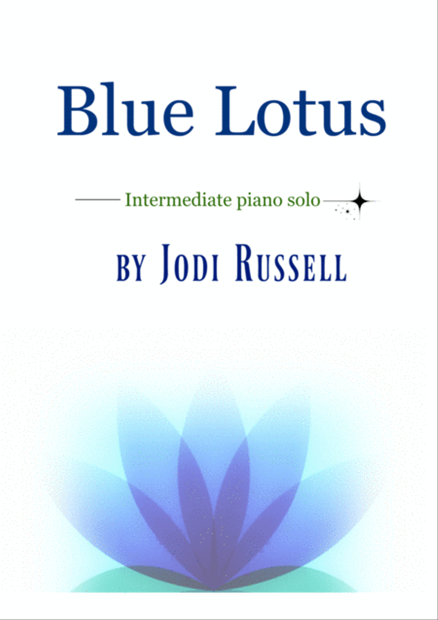 Blue Lotus Piano Solo scores gallery preview page 1