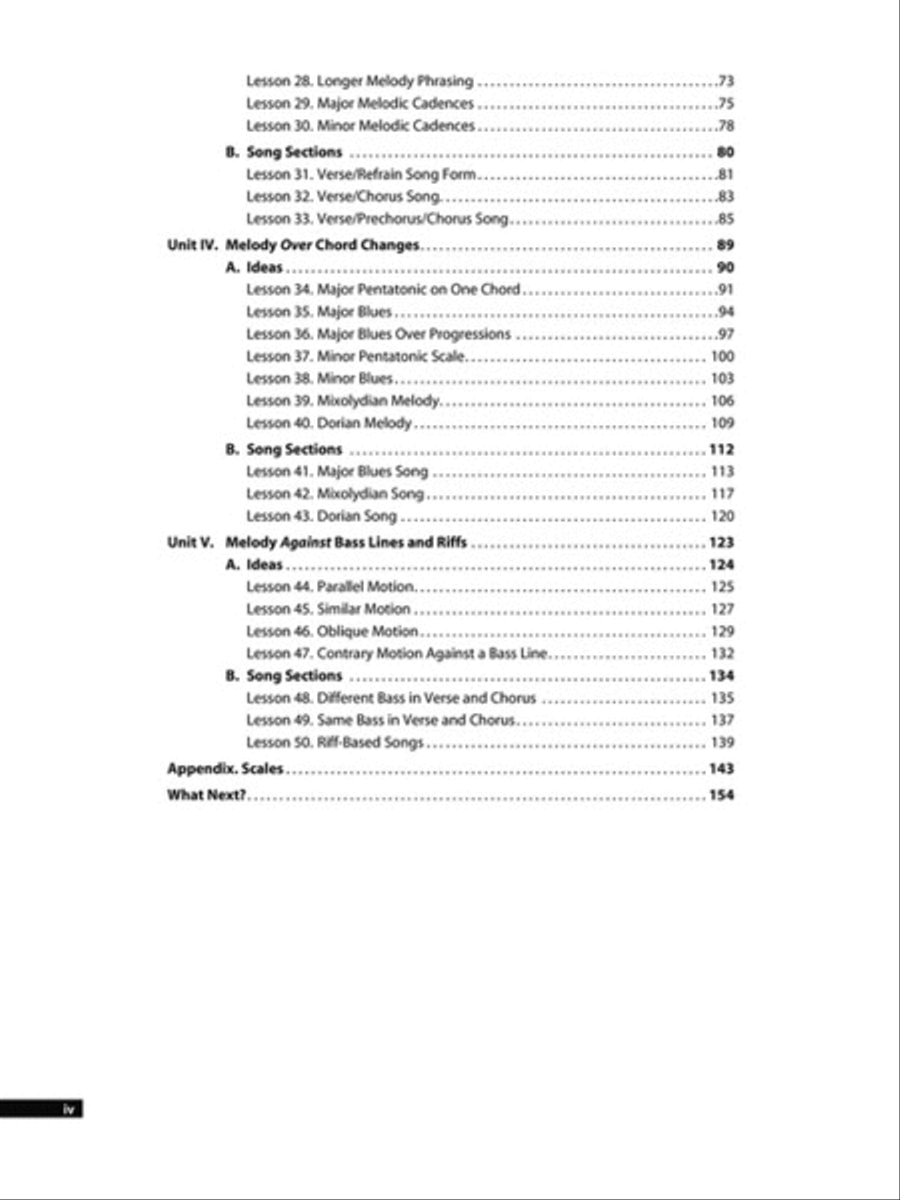 The Songwriter's Workshop: Melody Collection / Songbook scores gallery preview page 3